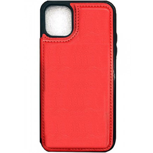 iPhone 11 Card Holder Case Red